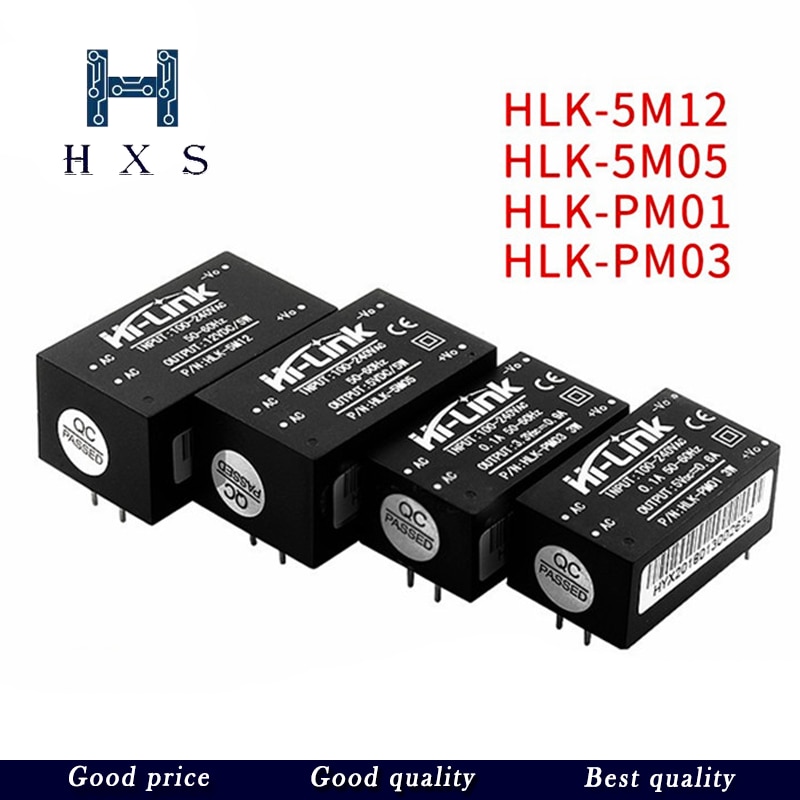 HLK-PM01 HLK PM03 5M05 HLK 5M12 AC-DC 220V  5V 3.3..